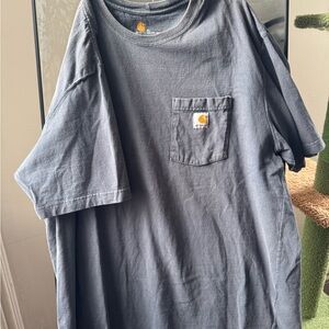 Carhartt Men's Grey Pocket T-Shirt